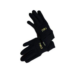 HEAD Kid's Sensatec Touchscreen High Grip Running Gloves medium - Black